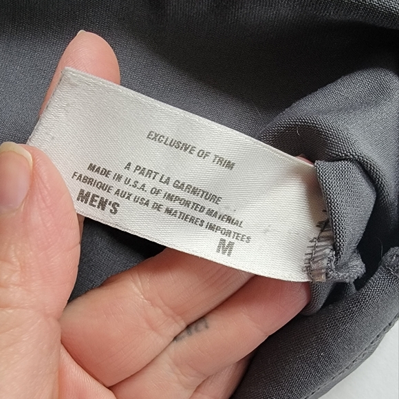 Patagonia | black mountain logo short sleeve grey tee shirt | MENS M - Picture 8 of 10